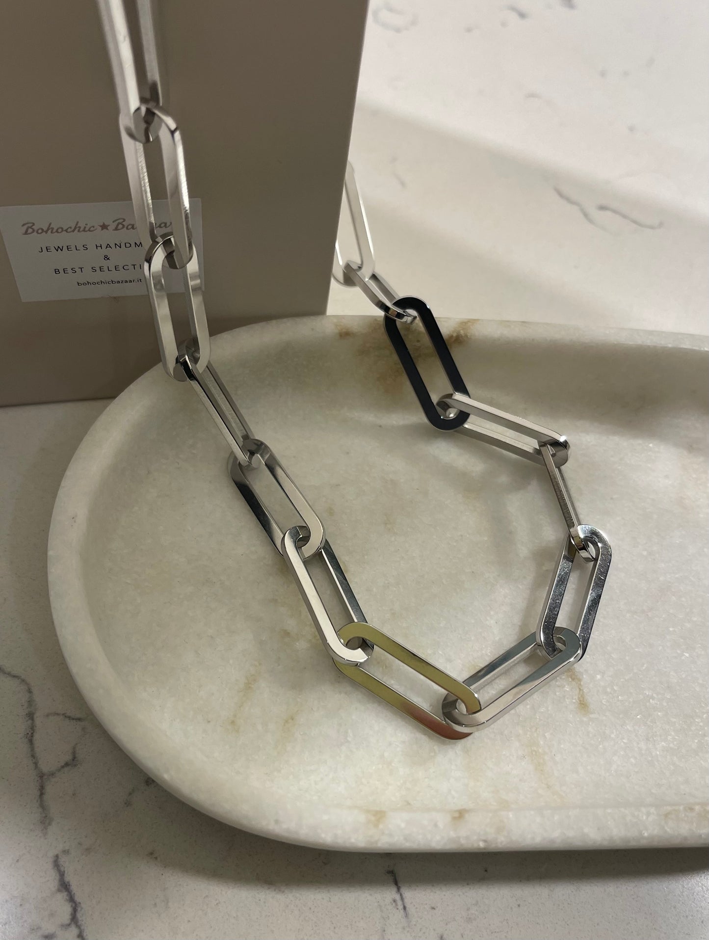 Collier BAGUETTE maxi