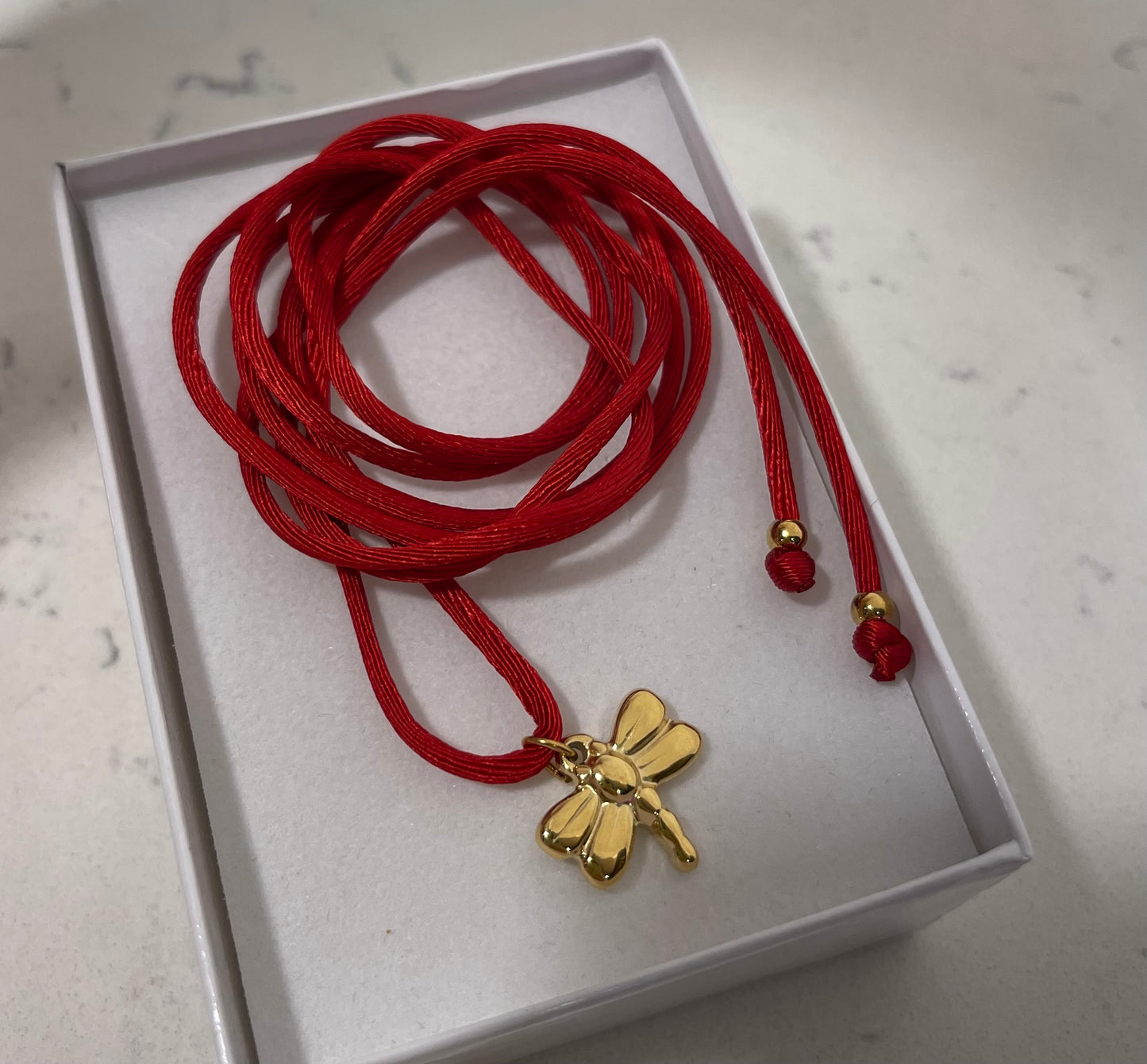 Choker cordino Rosso