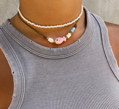 Collana Summerfish Olio