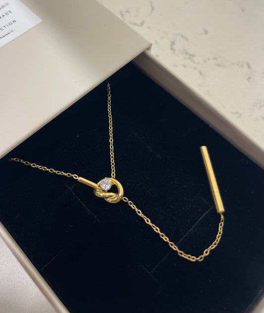 Collana Y nodo punto Luce