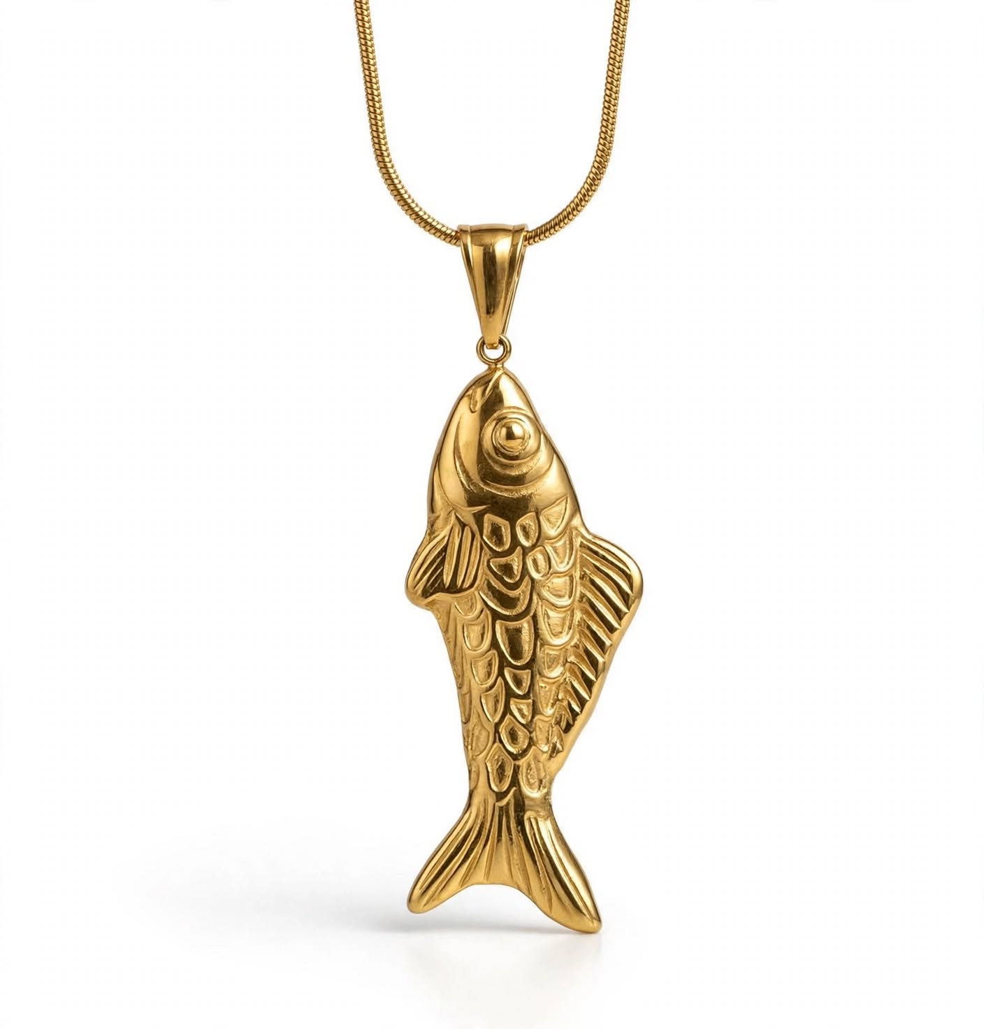 Pesce Gold Necklace