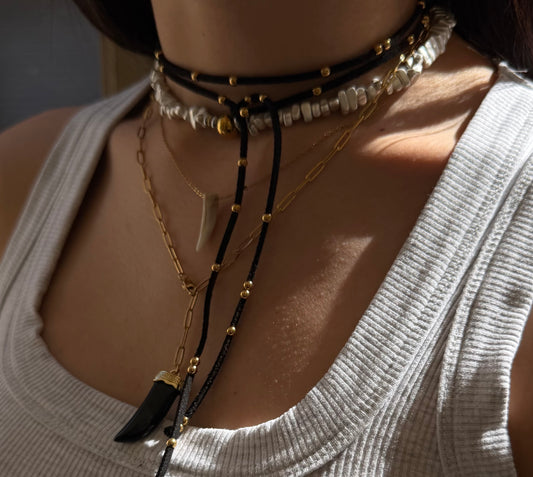 NAVAJO Choker Suede