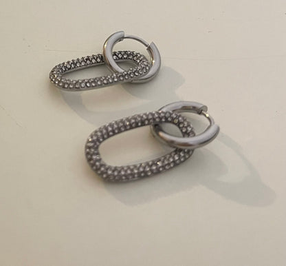 Ovale Zirconato MiniHoops