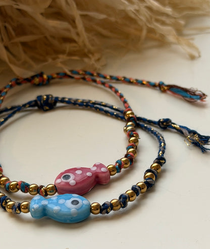 Cavigliera / Bracciale  Pesciolino Silver