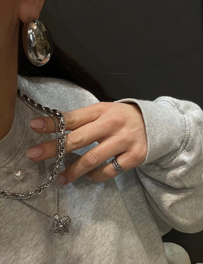 Collana Angioletto Multicharms