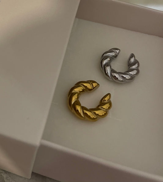 Earcuff Torchon Croissant 🥐