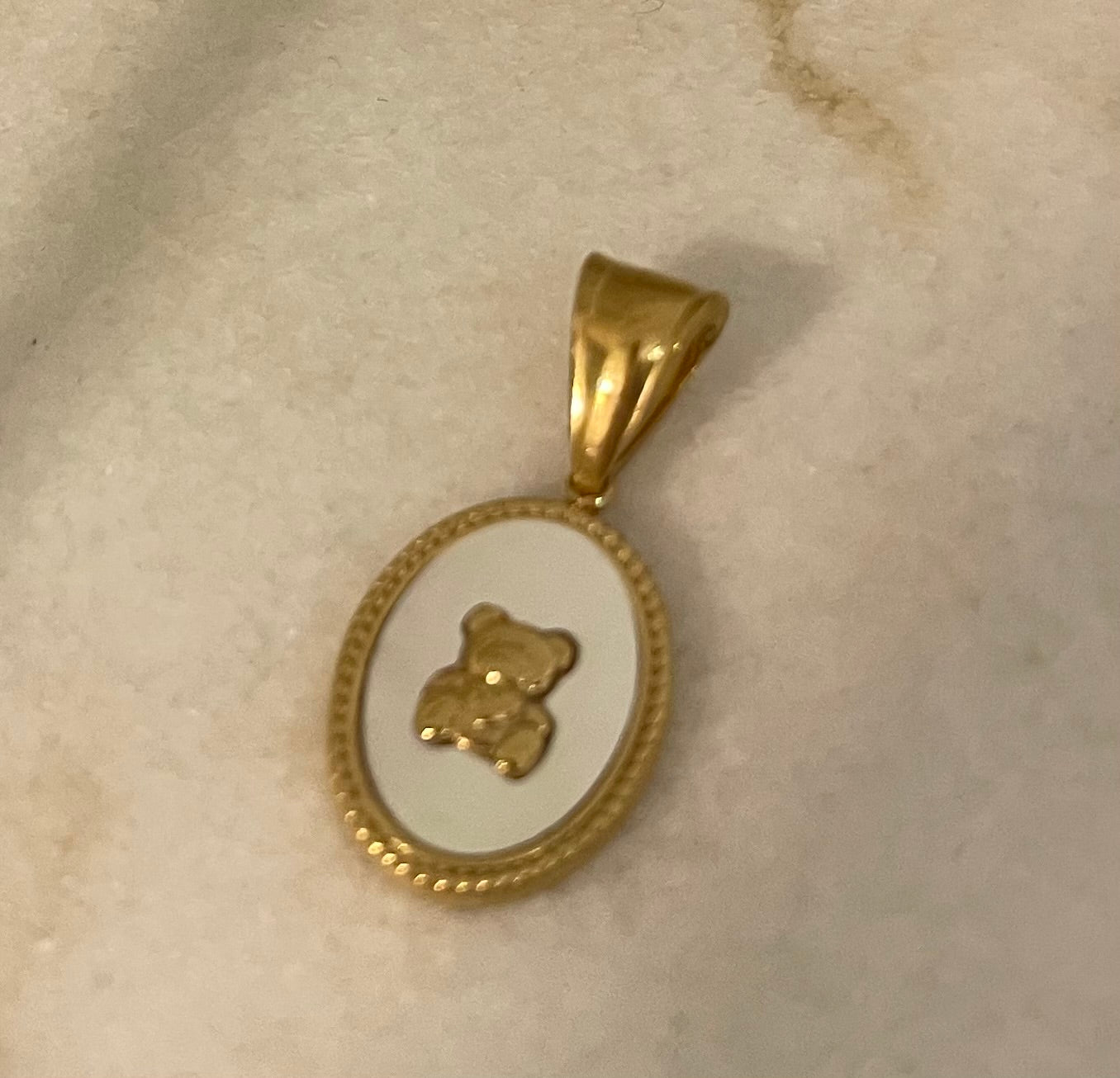 Medaglia Orsetto madreperla