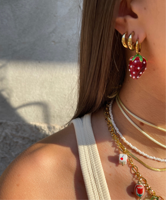 Fragola Mini Hoops 🍓