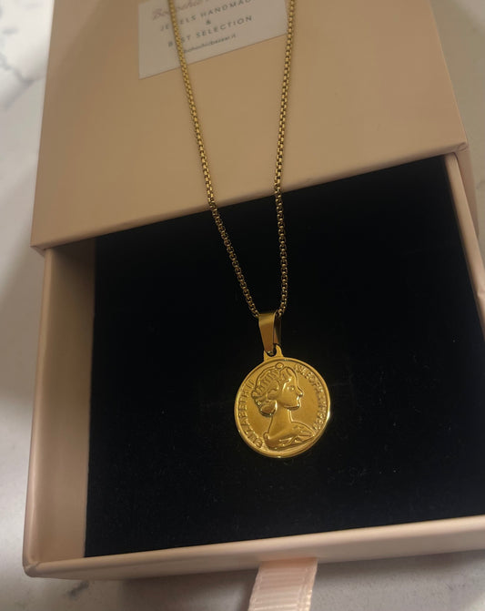 Collana Medaglia Gold