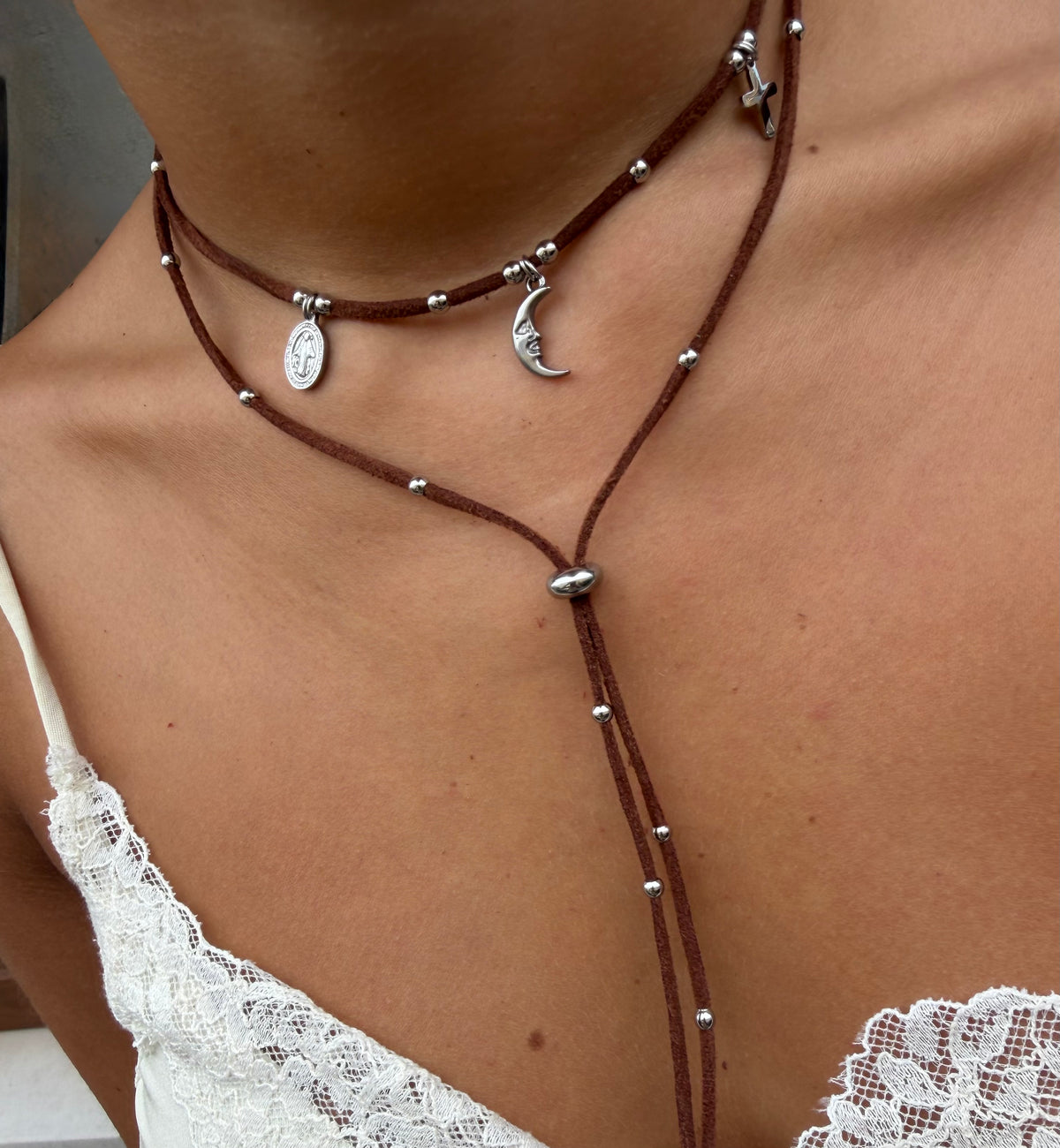 Choker ARIA Silver