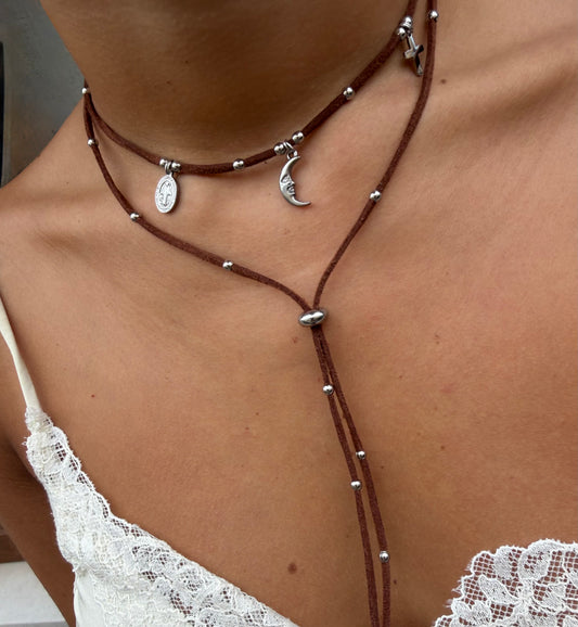 Choker ARIA Silver