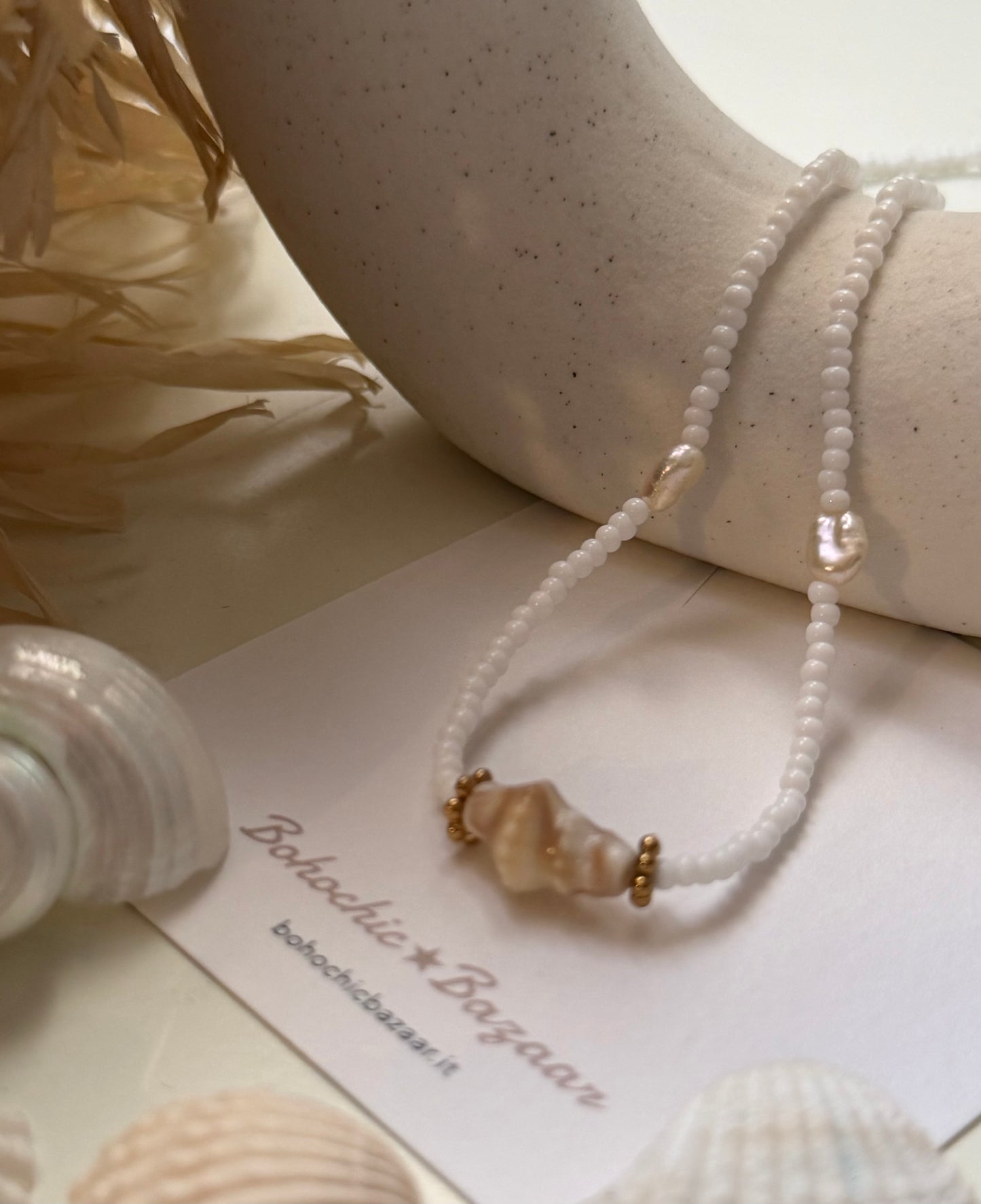 White Paradise Necklace