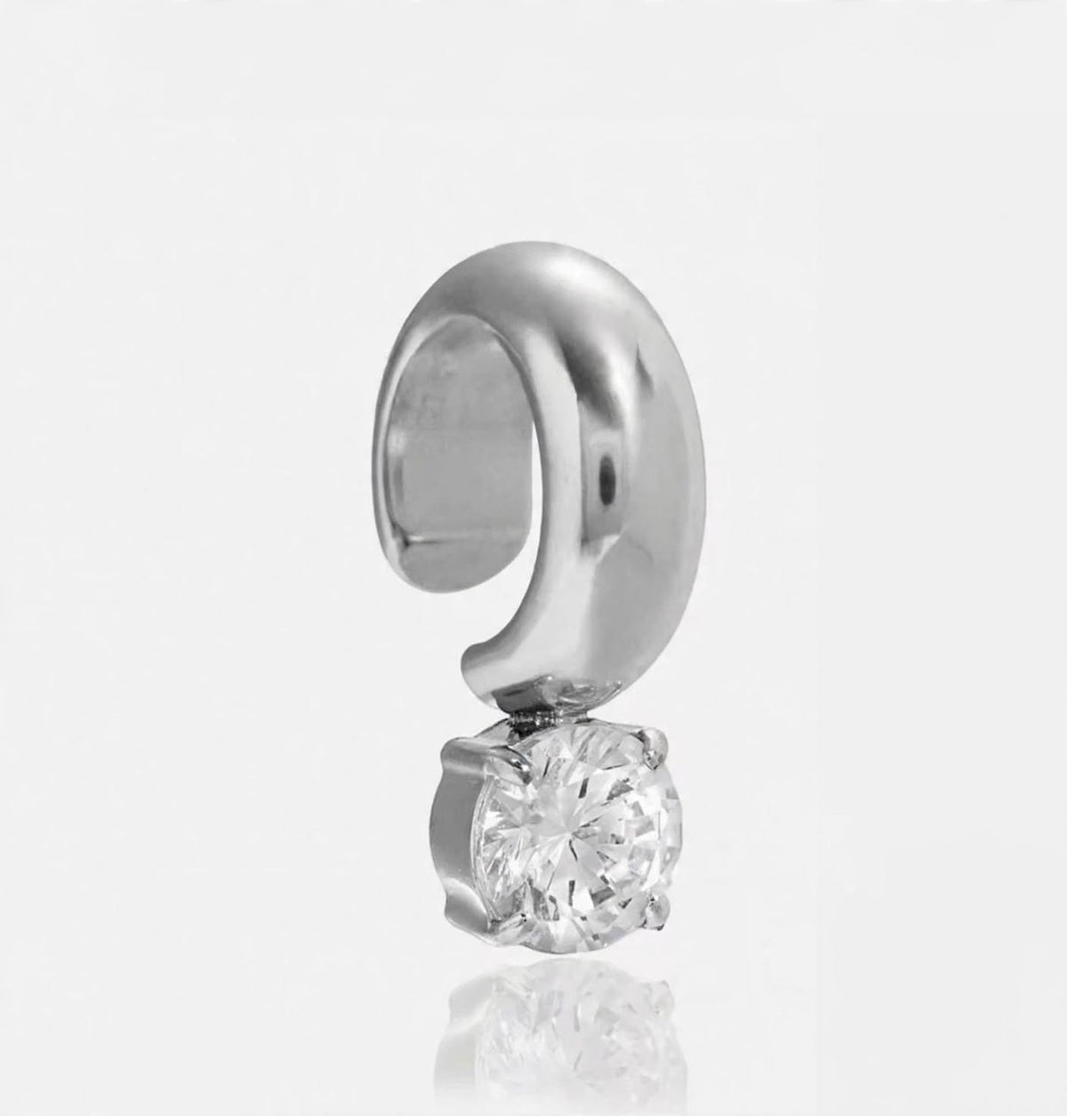 Earcuff Question of Diamond