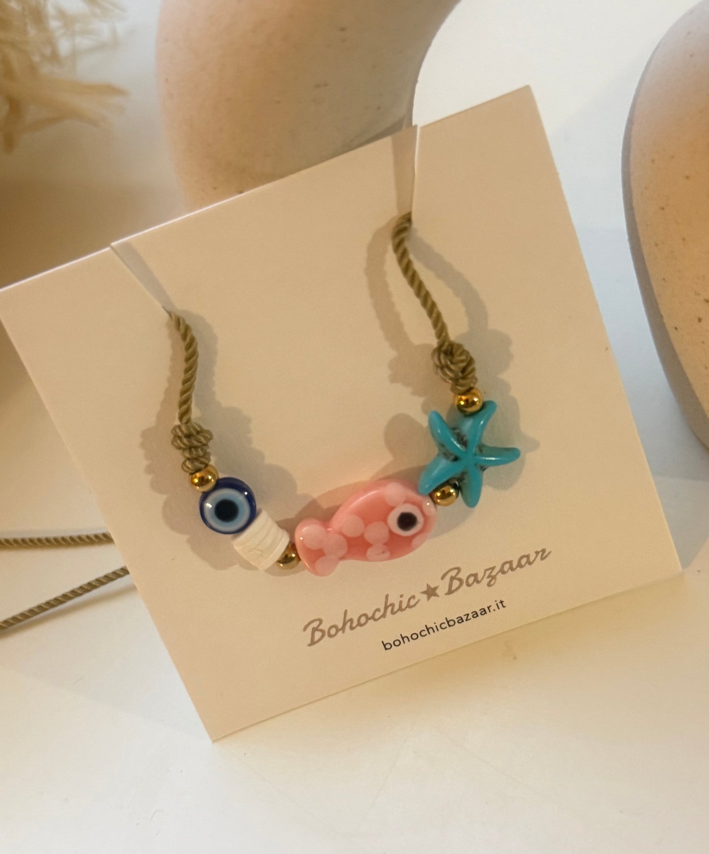 Collana Summerfish Sabbia