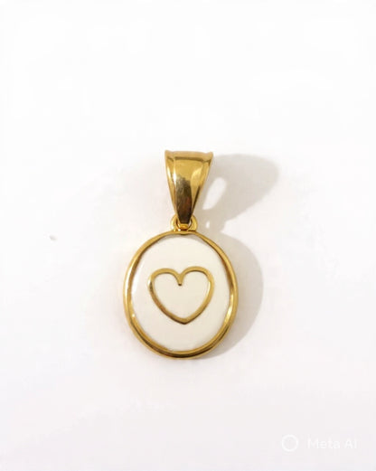 Medaglia GOLD CUORE DI PANNA