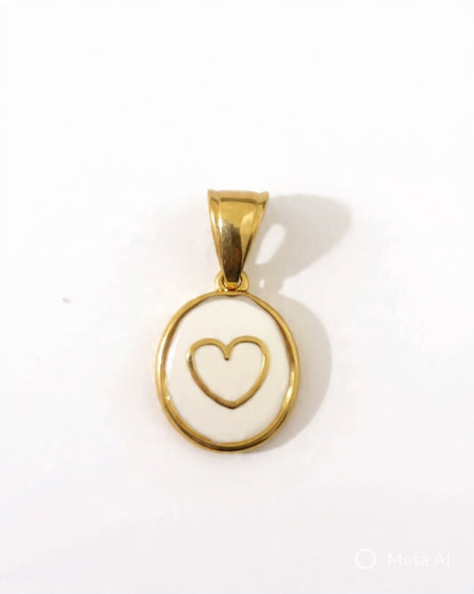 Medaglia GOLD CUORE DI PANNA
