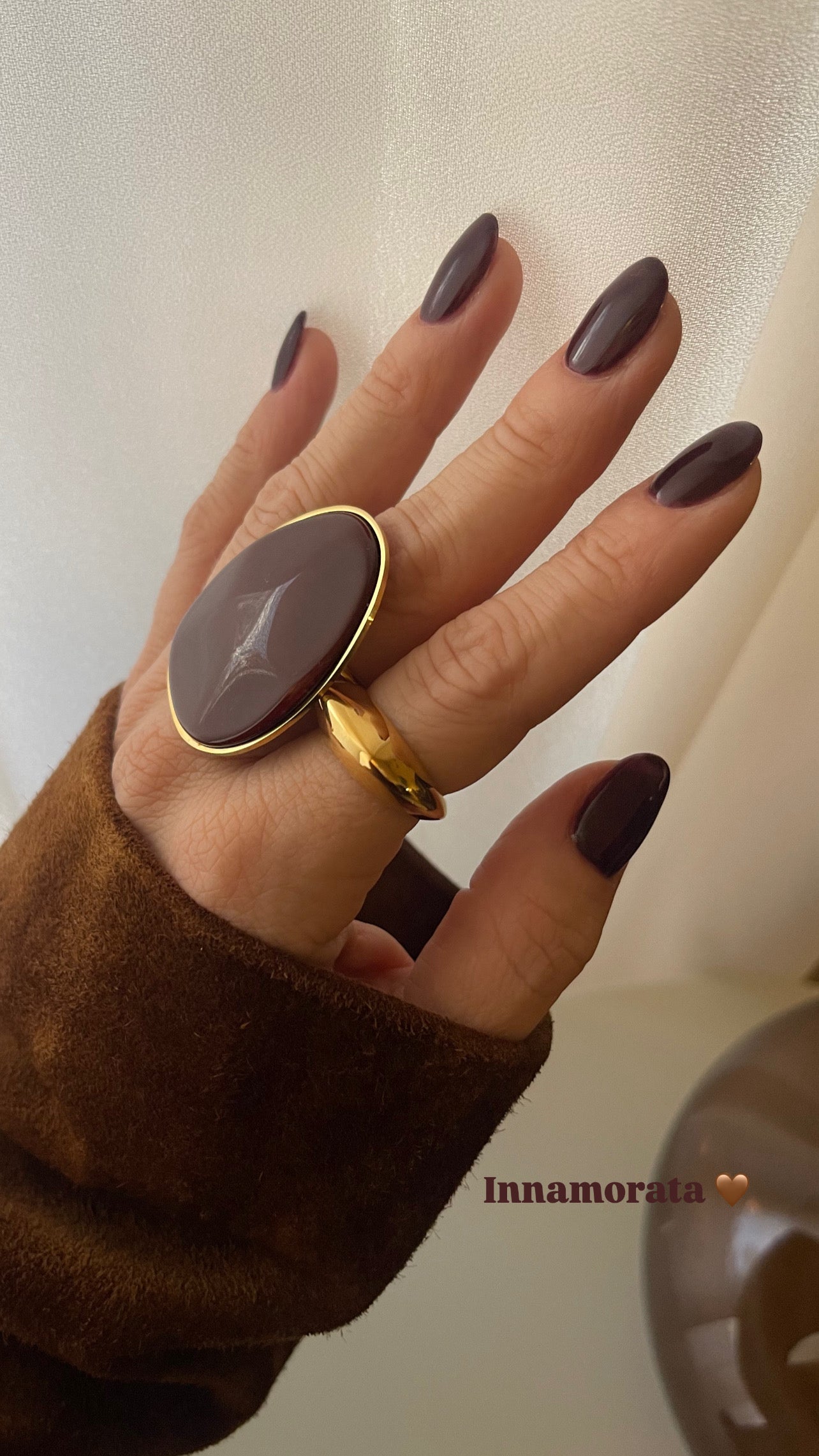 Anello Choco  Burgundy