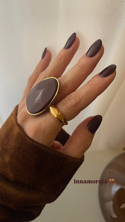Anello Choco  Burgundy