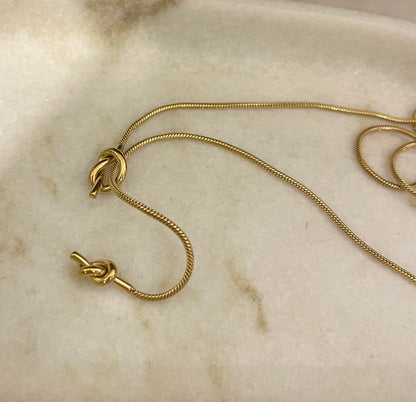 Collana Tubolare nodo Y