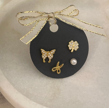 Set Mini Orecchini Gold