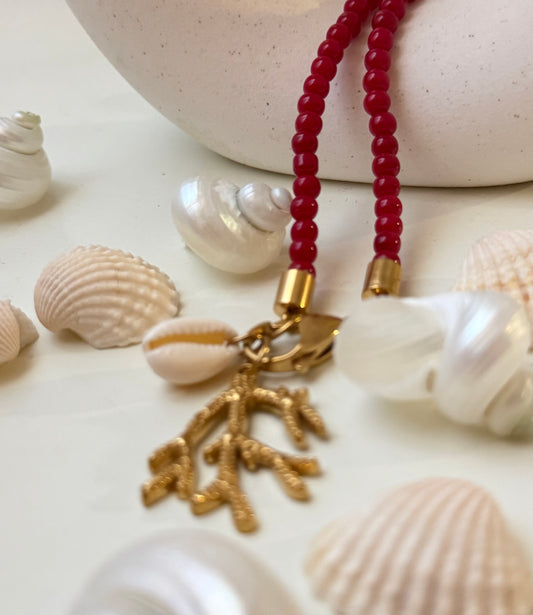 Collana Exotic Rouge