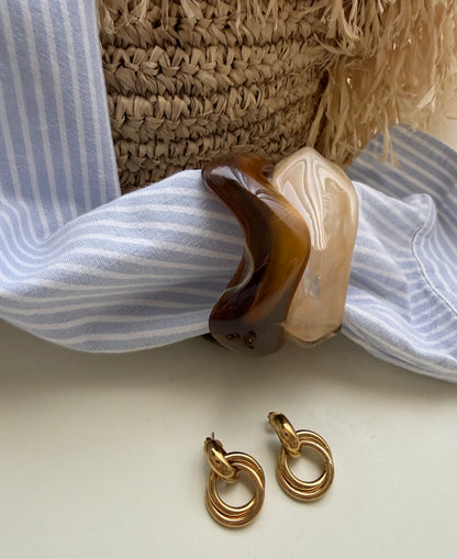 Browny Bangle Waves