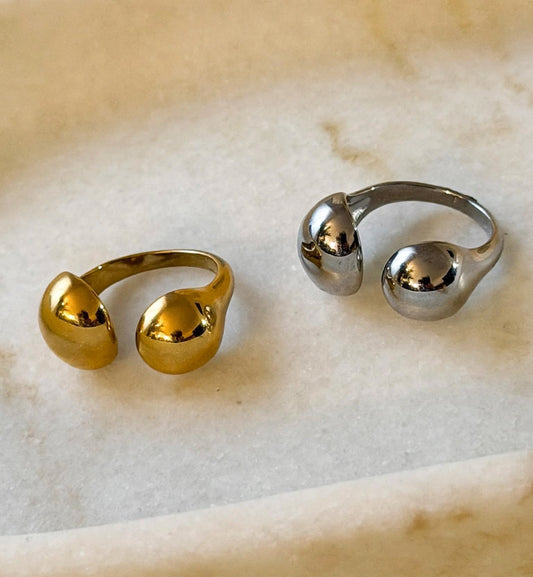 Anello Double Ball