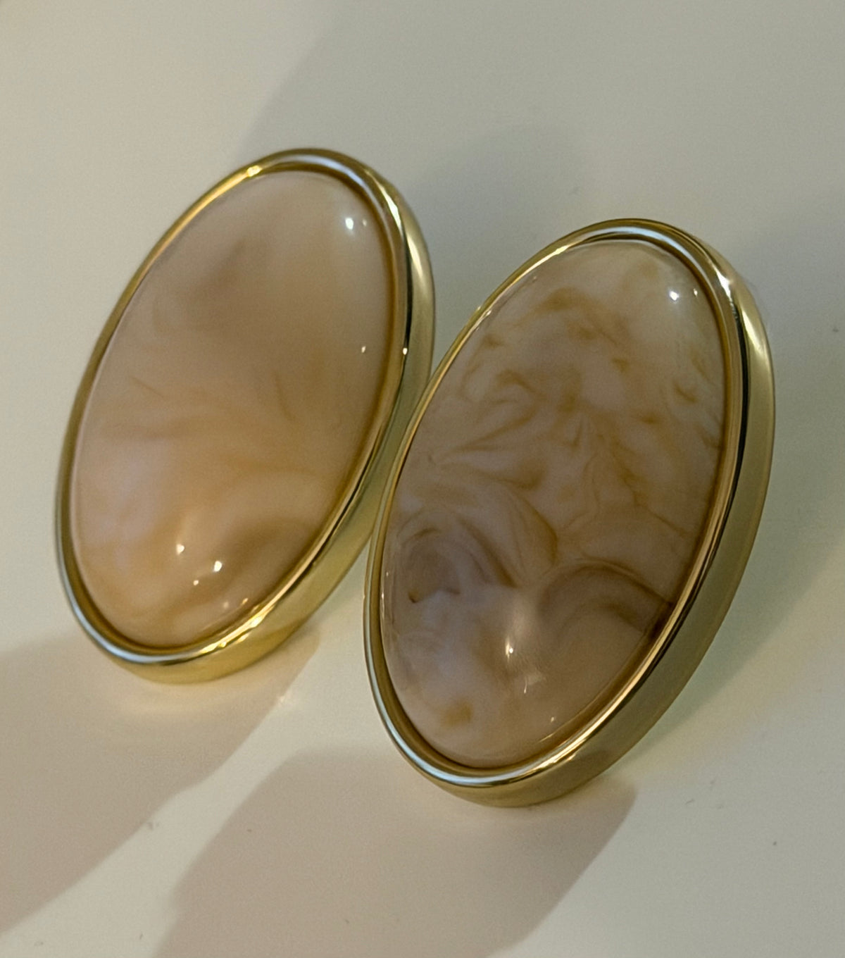 Vintage Oval Button