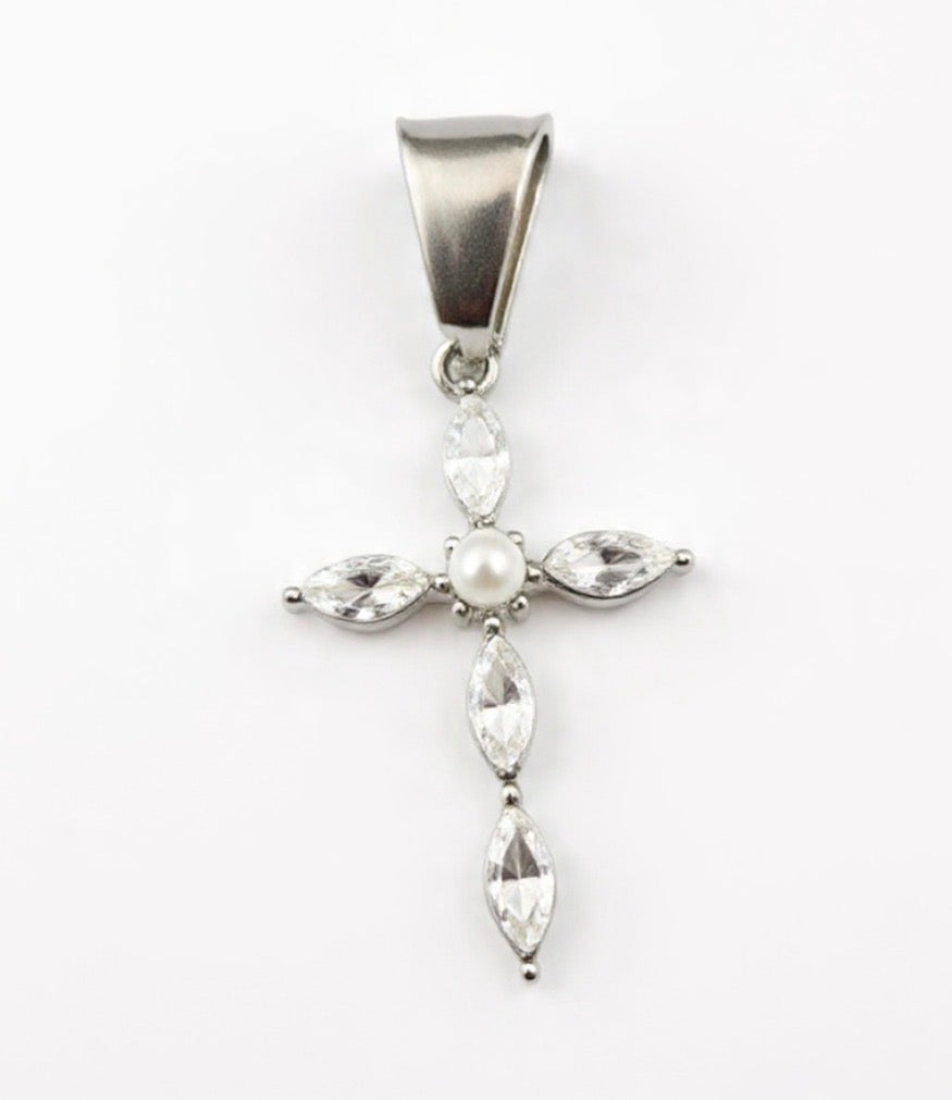 Delia Cross Silver