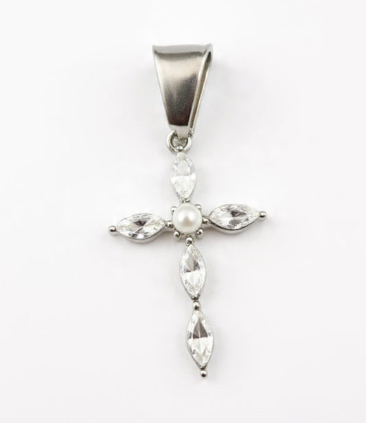 Delia Cross Silver