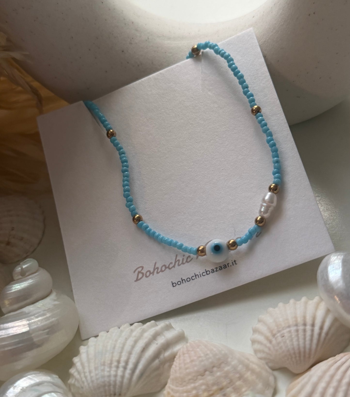 Cavigliera Celeste Evyl