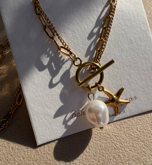 Perla marina Necklace