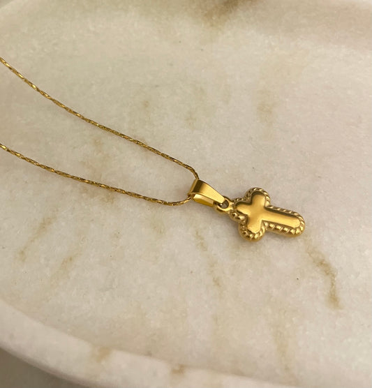 Collana crocetta Bold