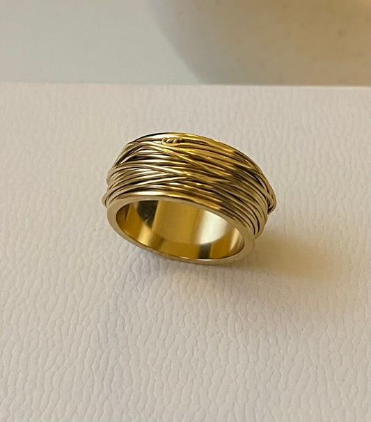 Anello multifili fascia larga