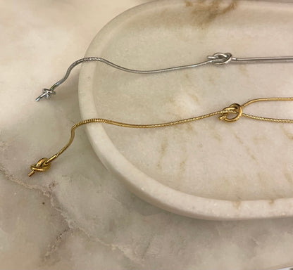 Collana Tubolare nodo Y