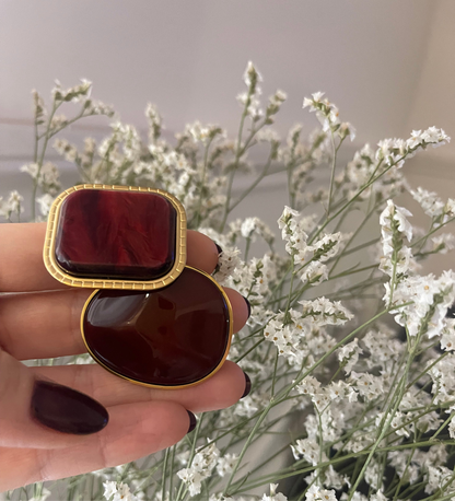 Anello Choco  Burgundy