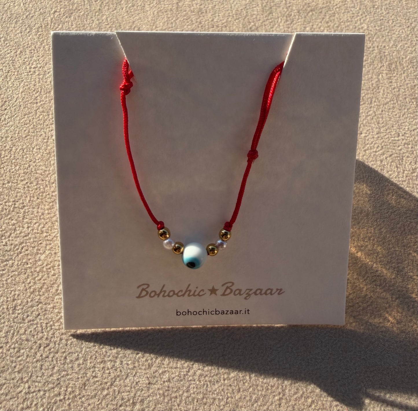 Braccialetto filo rosso