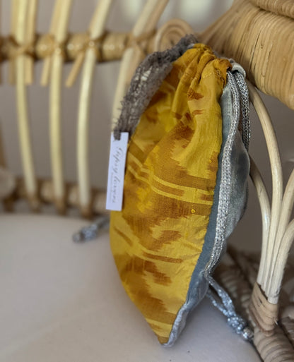 BATIK Giallo/ Celeste