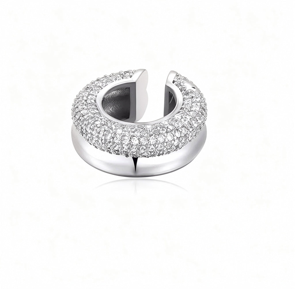 Earcuff Bold Zircon stones
