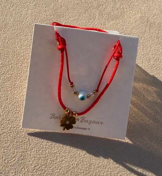 Braccialetto filo rosso