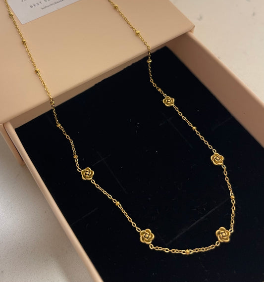 Catenina mini Roselline Gold