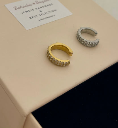 Earcuff Zirconato Pavè