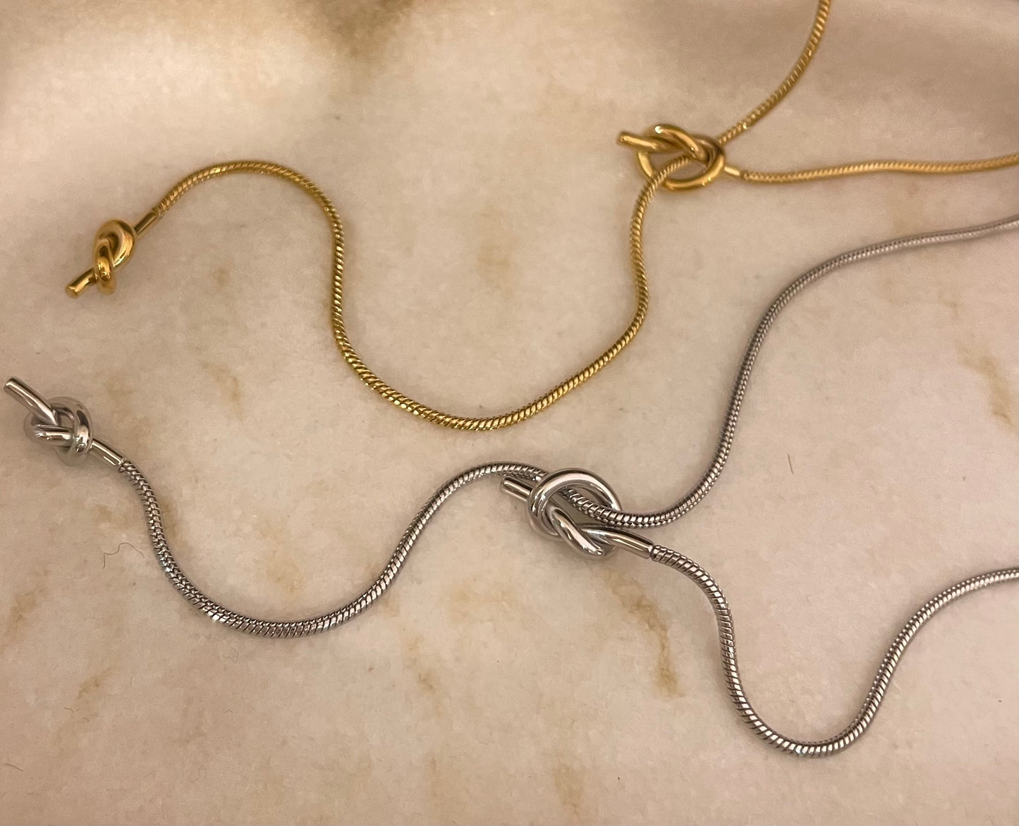 Collana Tubolare nodo Y