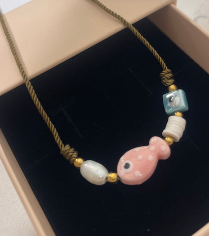 Collana Summerfish Olio