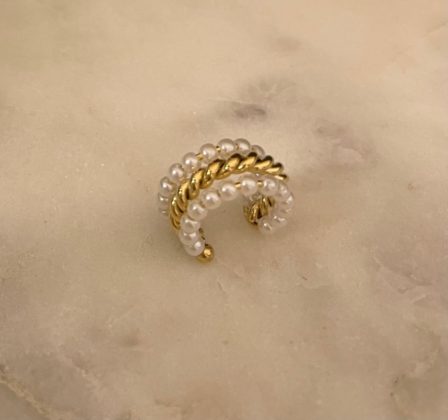 Earcuff Perle Torchon