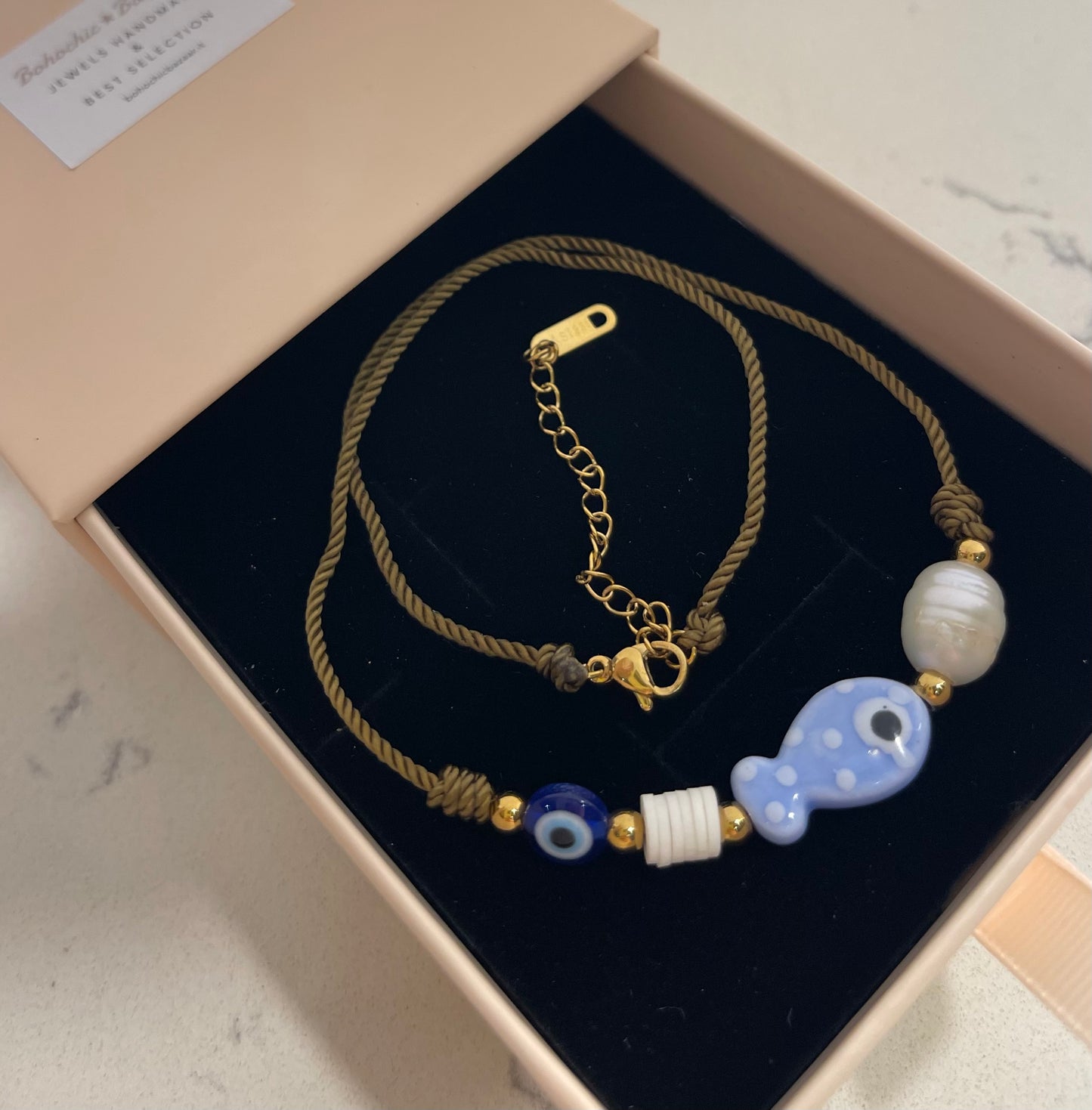 Collana Summerfish Olio