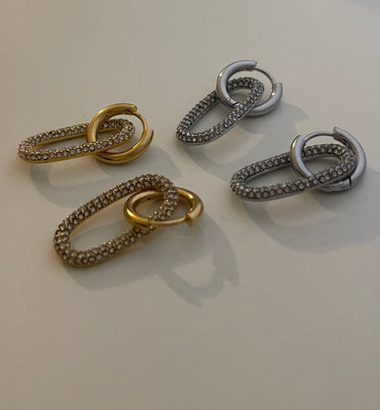 Ovale Zirconato MiniHoops