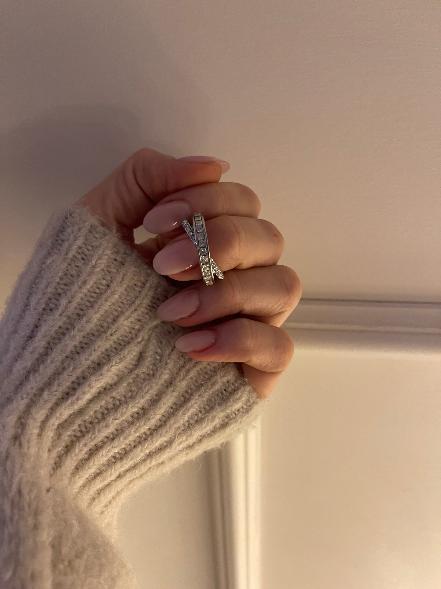 Anello Intreccio Diamond