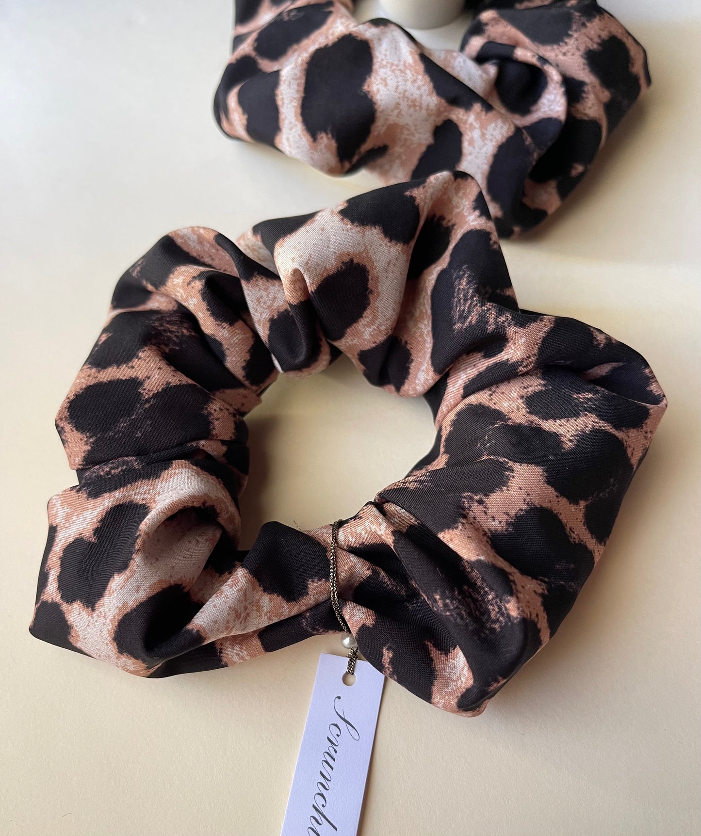 Scrunchie Maculato Brown