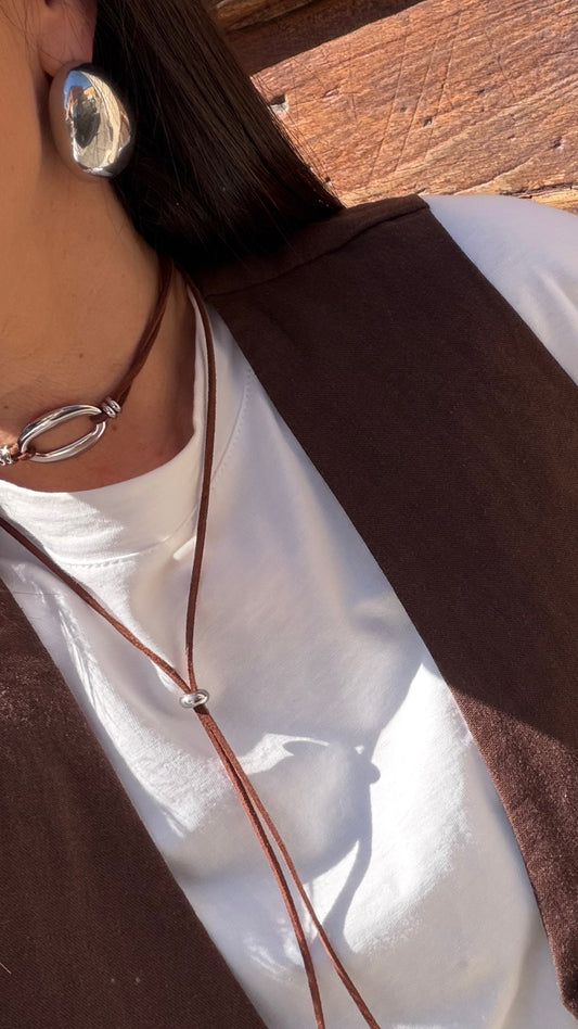 COUNTRY CHIC CHOKER SUEDE